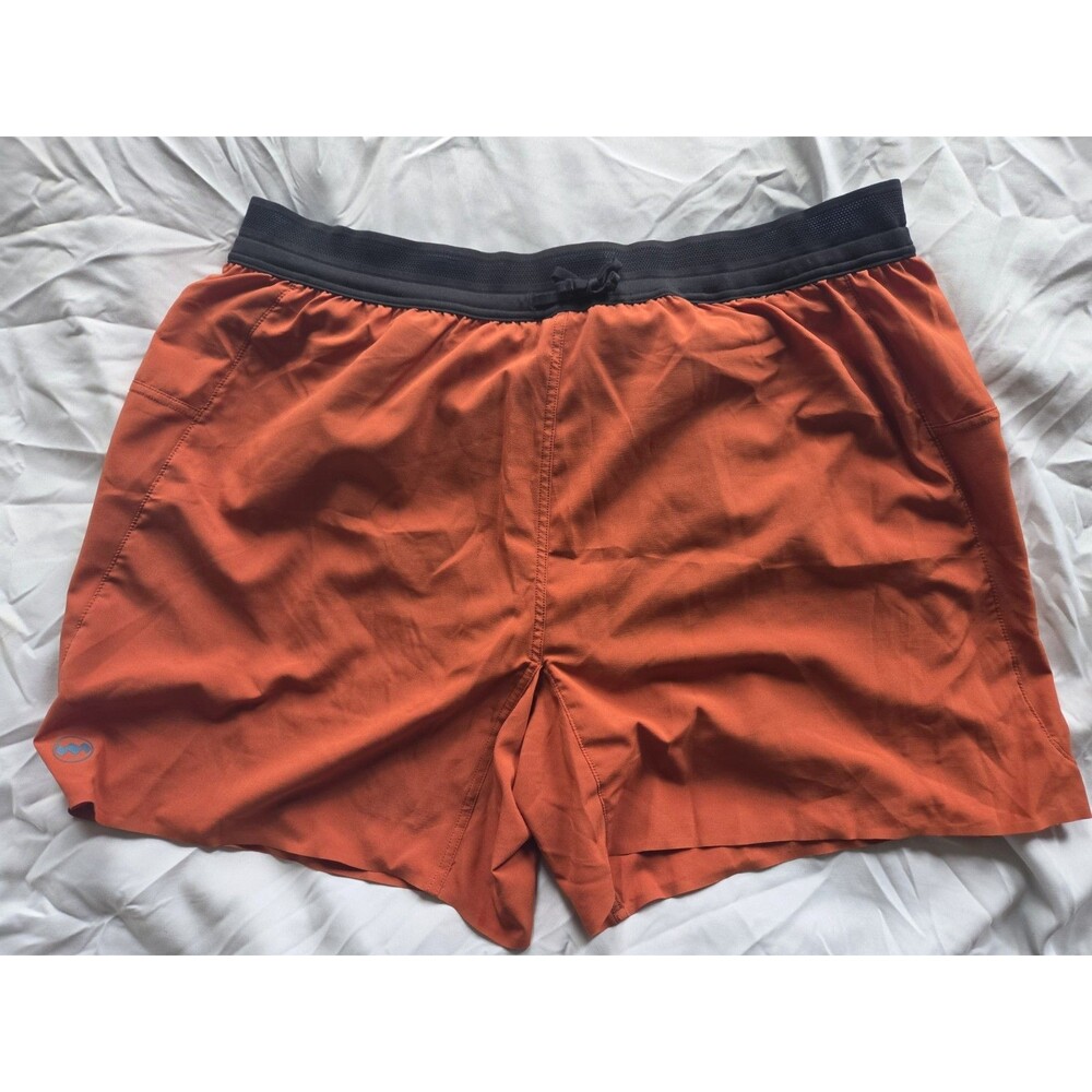 Janji AFO Short Men's Large Clay Brown Lined Running Athletic Shorts